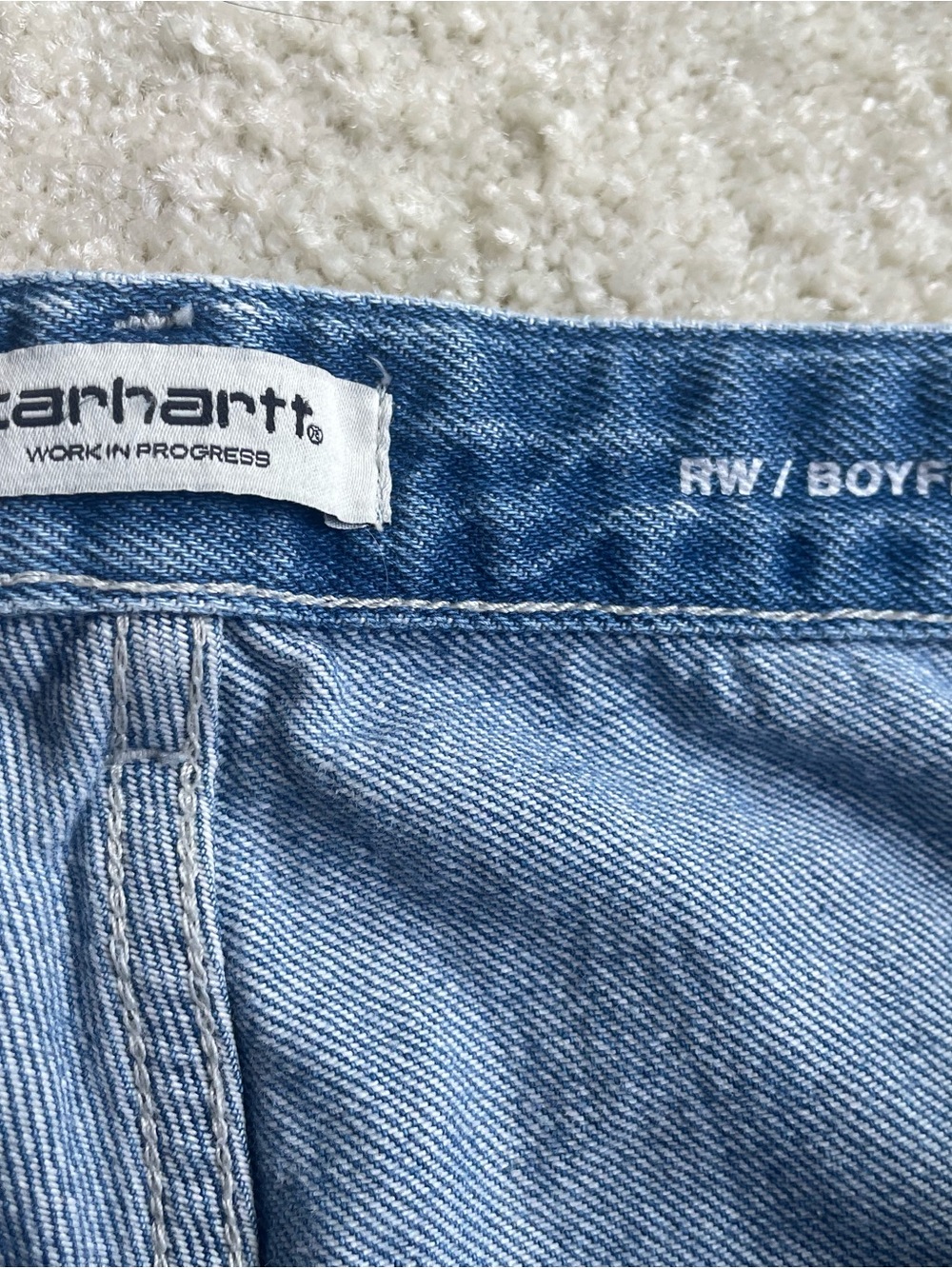 Carhartt Women’s WIP Pierce Boyfriend Fit Jeans - Picture 5 of 7